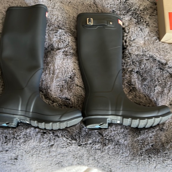 Hunter Shoes Hunter Boots With Brand New Xl Boot Sox Poshmark